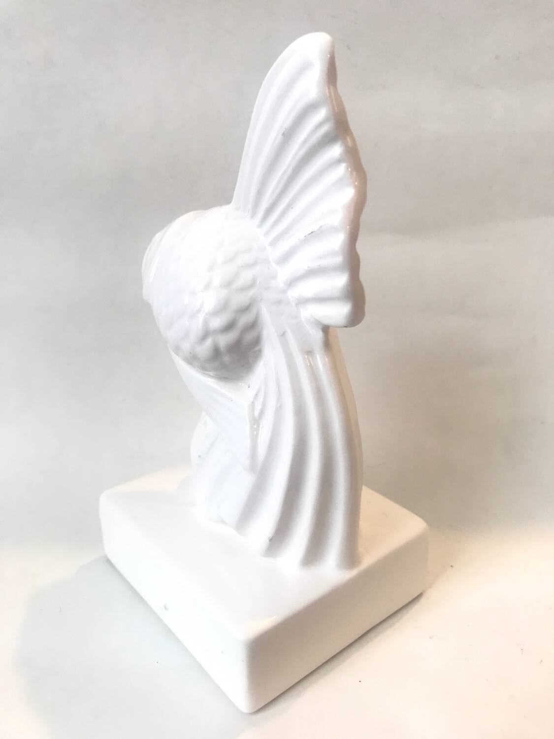 Ceramic fish sculpture