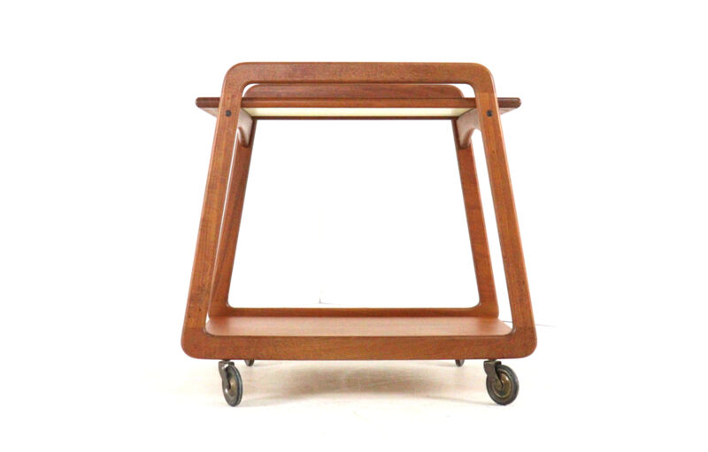 Sika mobler trolley 'Knebel' with reversible top - danisg design in teak