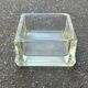 Lumax glass block tray - lumax charlotte perriand ashtray