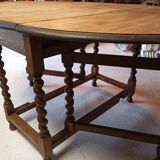 Gatelag table from England oval