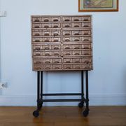 Industrial workshop cart with metal drawer cabinet S.N.O.R.