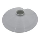 Galette opaline en verre 25 cm