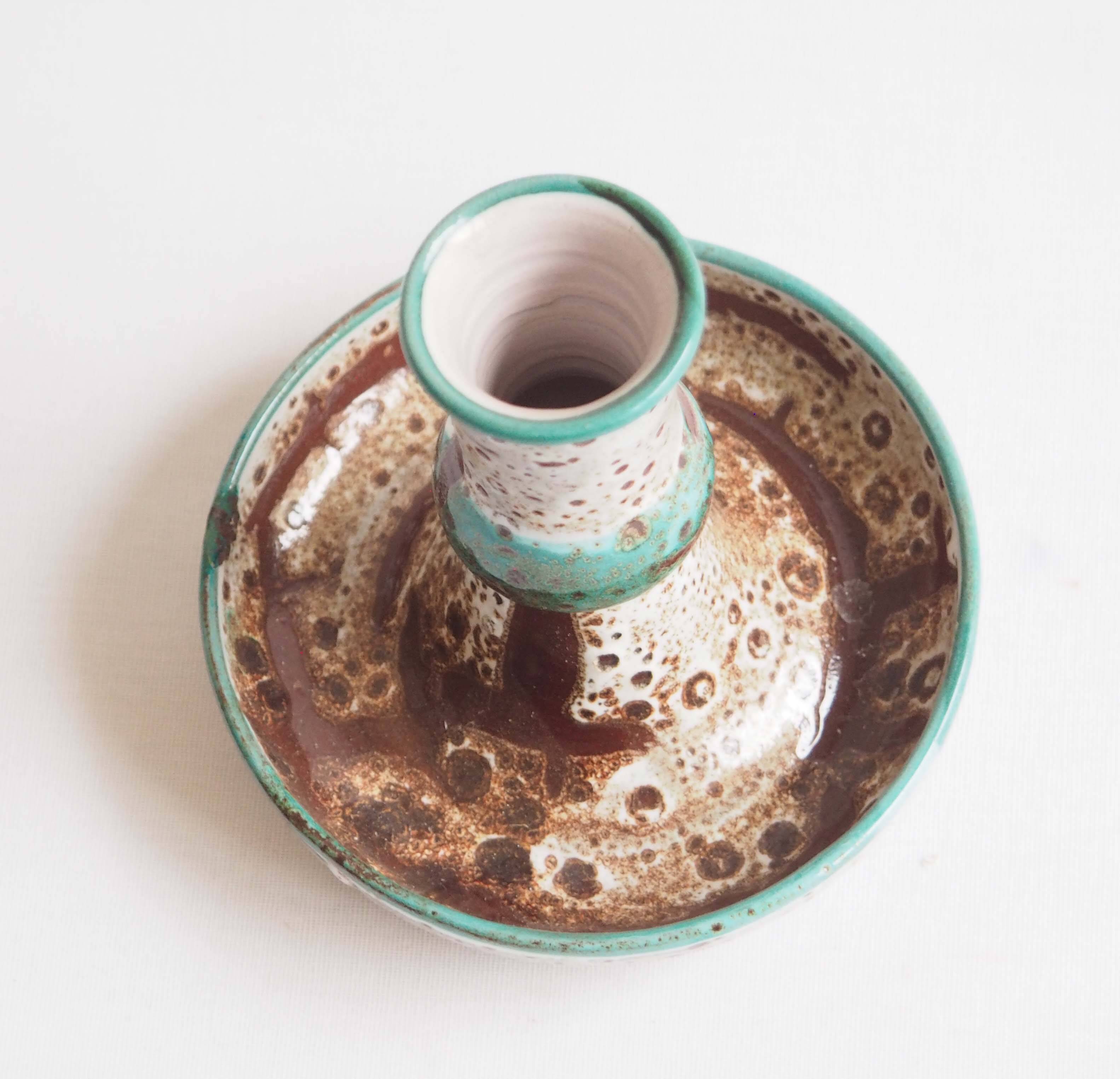 Ceramic candle holder 1950