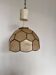Suspension lampshade mother-of-pearl