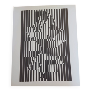 victor Vasarely Sérigraphie