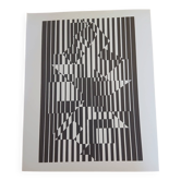 Victor Vasarely Serigraph after ILIAVA