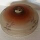 Vintage frosted glass ceiling light - 1950s