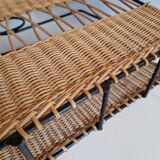 Rattan magazine holder Raoul Guys