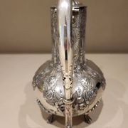 Cafetière ancienne en métal argenté – XIXe siècle