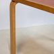 Alvar Aalto Model 81C Square Dining Table in Red Linoleum, Artek, 1970s