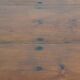 Antique English pine dining table for 6-8 people with oak base
