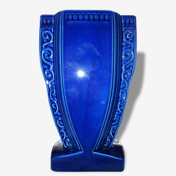 Magnifique vase art déco Sarreguemines numéroté