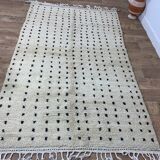 Tapis berbère a pois fait main 250 X 150 CM