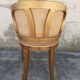 Gilted Louis XVI style office chair