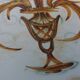 Keraluc Quimper oval flat salad bowl signed Yvonne Pennec