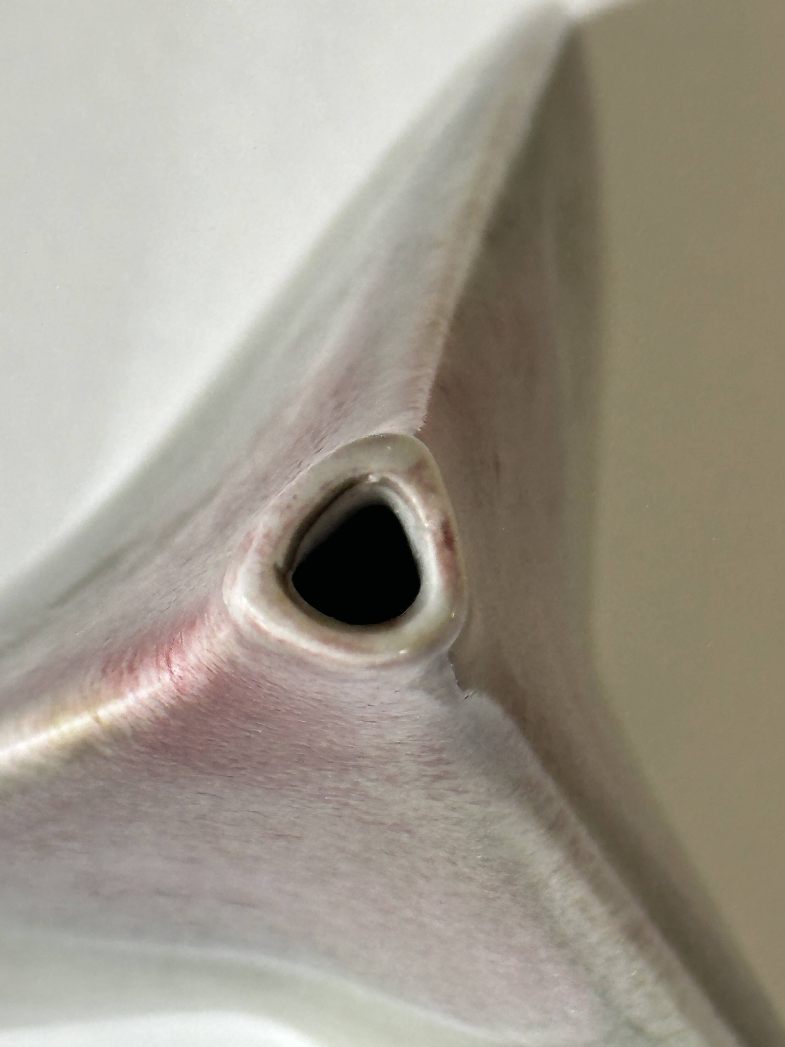 Ceramic vase virebent design 1970s