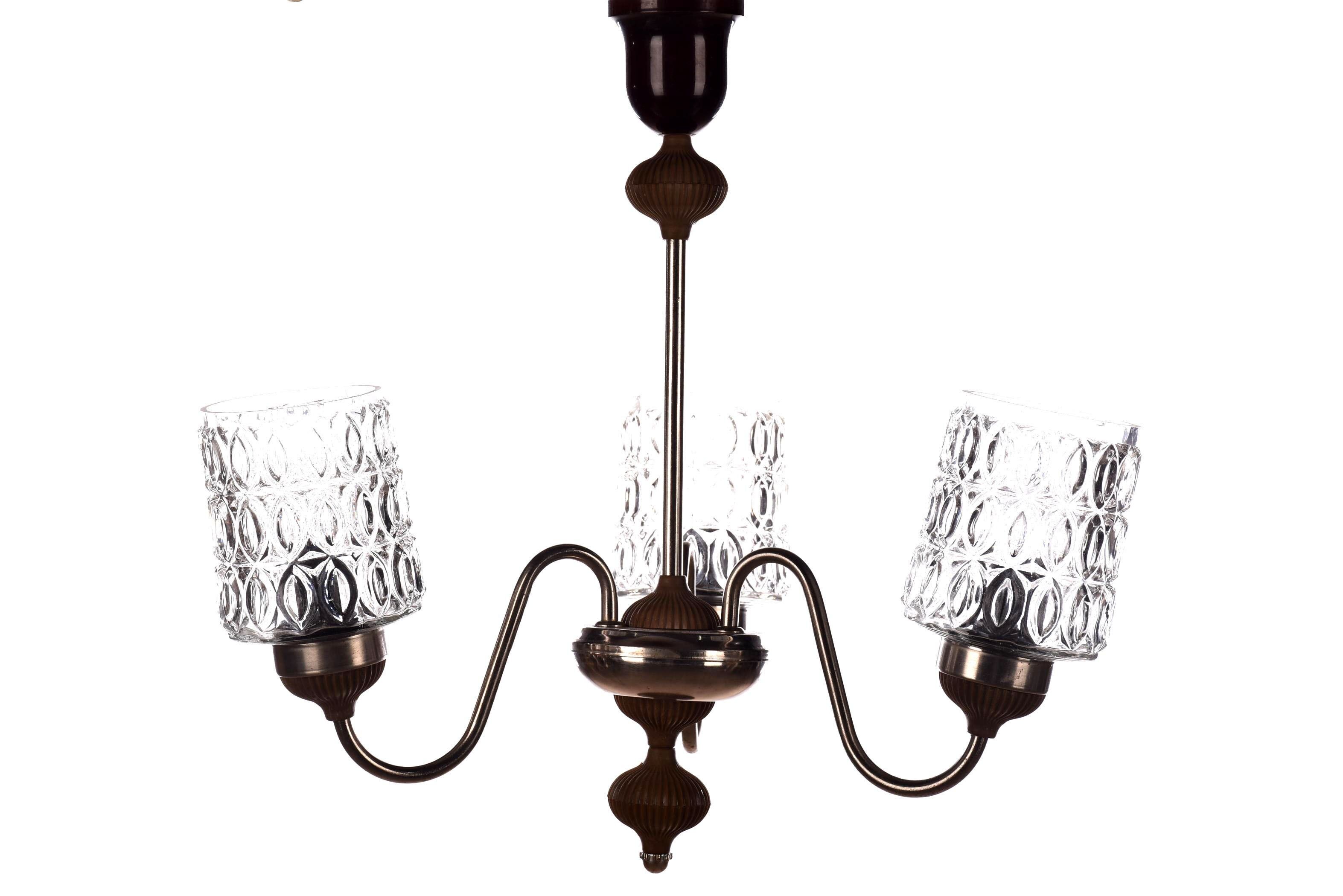 Lustre vintage brocante plafonnier