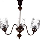 Lustre vintage brocante plafonnier