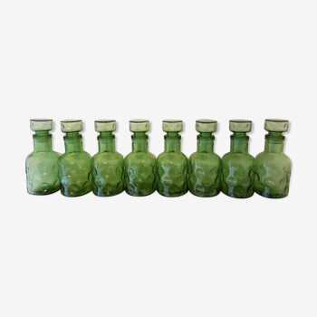 Lot de 8 flacons vintage  de pharmacie