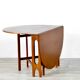 Vintage Jentique Drop Leaf Table. Delivery. Modern / Mid Century / Danish