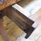 Table Louis XV XVIIIth, a drawer, old