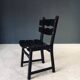 Brutalist dining chairs by Dittmann for Awa Radbound, Netherlands, 1970s, set of 6.