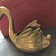 Brass swan