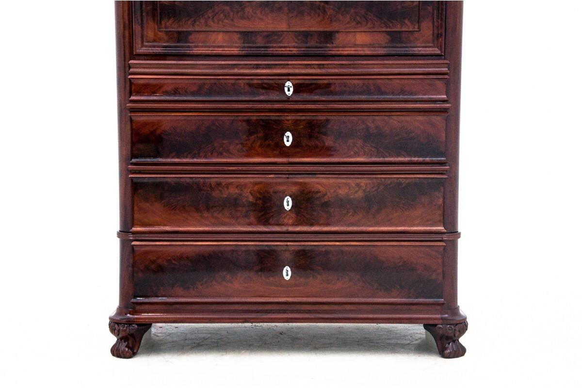 Ancient secretary, Northern Europe, circa 1860.