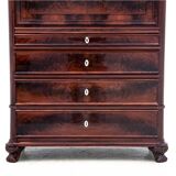 Ancient secretary, Northern Europe, circa 1860.