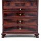 Ancient secretary, Northern Europe, circa 1860.