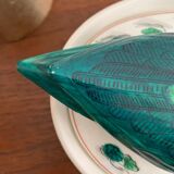 Hand-painted ceramic duck slip 1970