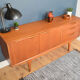 Restored Teak 1960s Short Jentique Classic Sideboard Cabinet