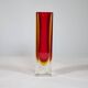 Mid-Century Glass Vase by Flavio Poli for Seguso, 1970s