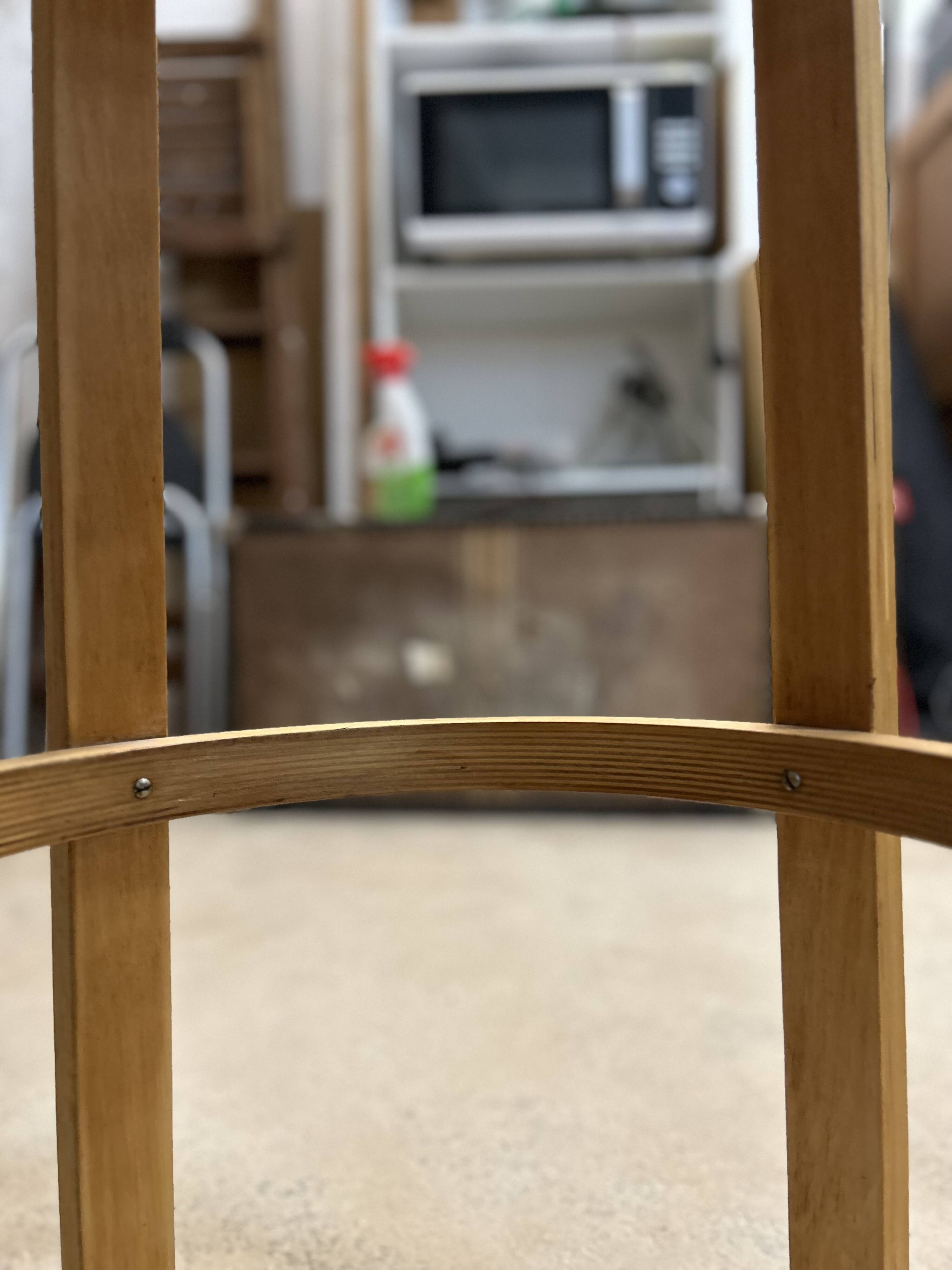 Pair of Alvar Aalto bar stools, 1960s