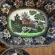 Small dish and 5 English bowls – Reproduction Rogers 1780 – Bursl