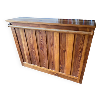 Bar comptoir en pin