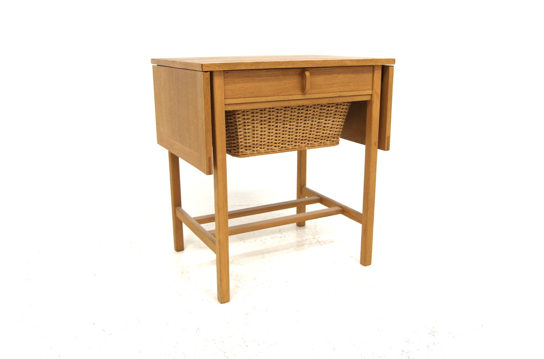 Scandinavian oak workbench, Sweden, 1960