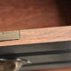 English mahogany black dresser