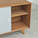 Buffet U-452 jaune et gris par Jiri Jiroutek pour Interier Praha 1960