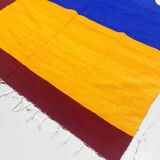 Moroccan Berber kilim in colorful wool 2.93x1.98m