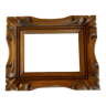 Old small carved wooden frame