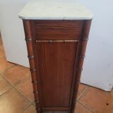 Bamboo wooden bedside table