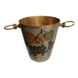 Vintage brass champagne bucket