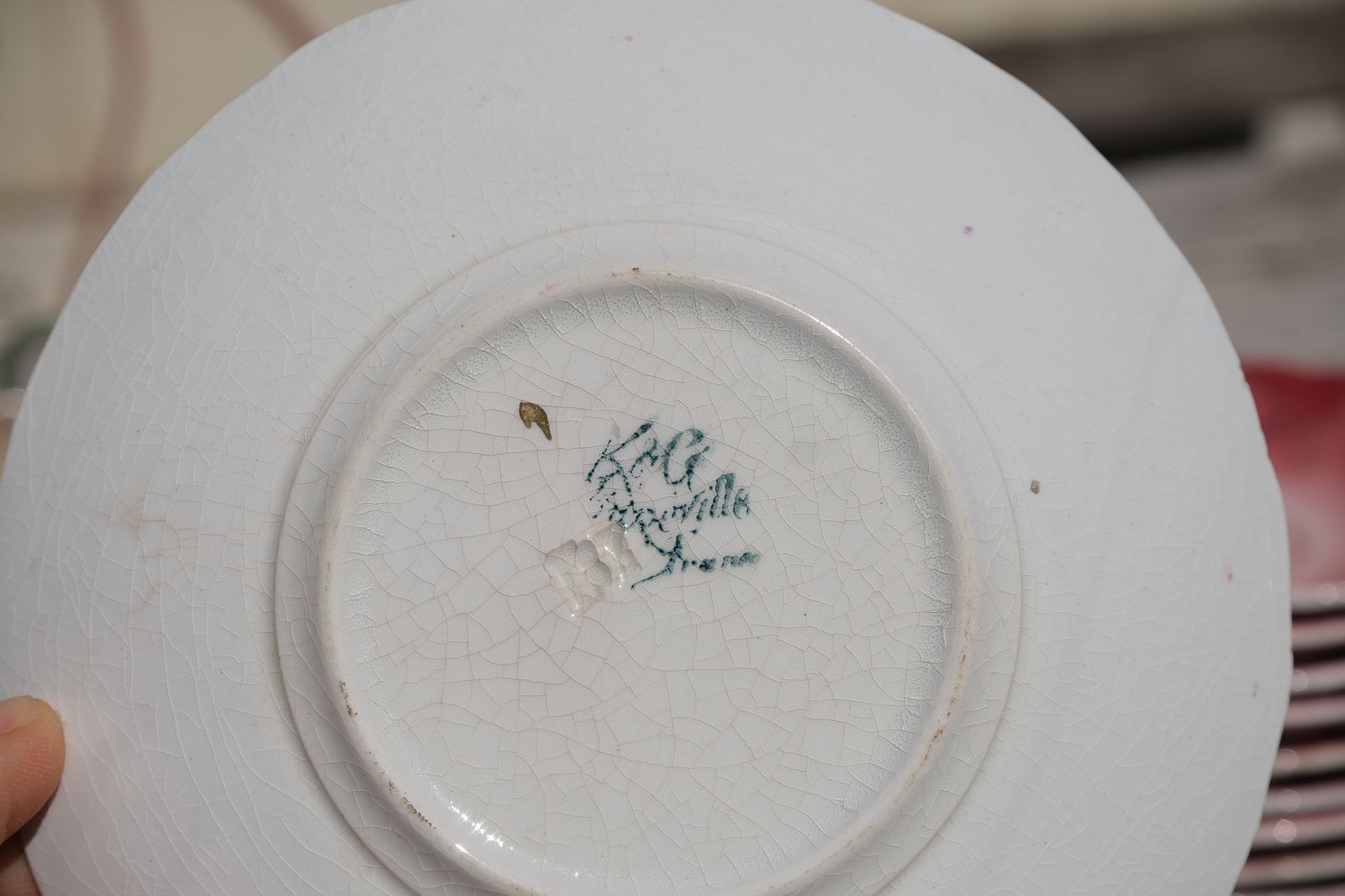 Slurry service from Lunéville 24 pieces