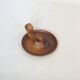 Sandstone candle holder made in France