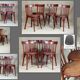Set de 4 chaises bistrot Baumann 1937-1939 ca
