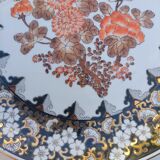 Plat chinois.Vintage.Grand 31,5 cm.Plat de service.