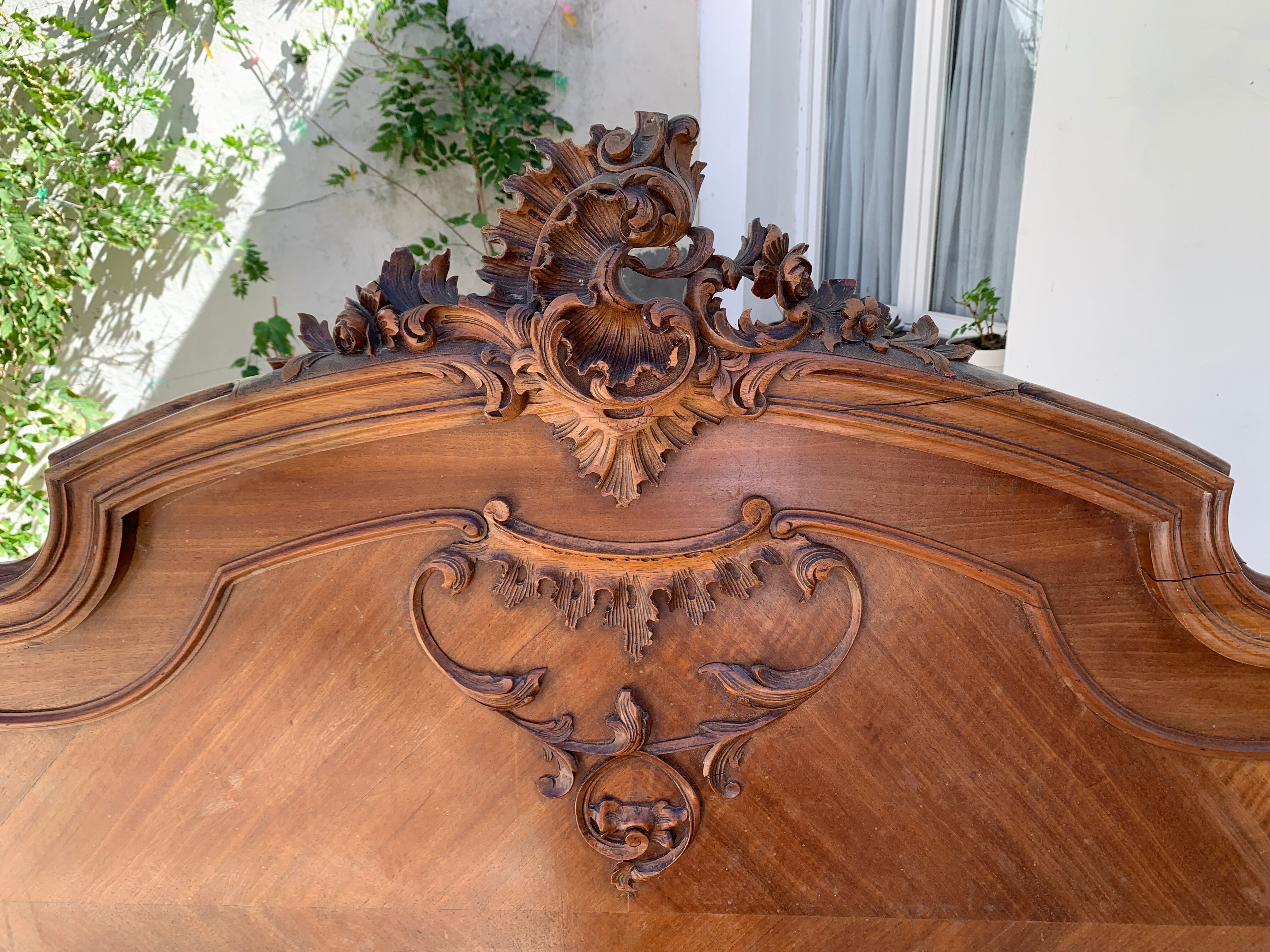 Tête de lit Louis XV