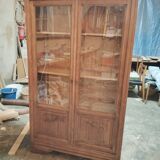 Restored "Art Deco" wardrobe, display cabinet, bookshelf.