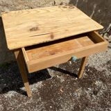 Table en bois brut ancienne